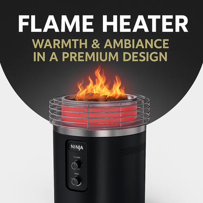 HomeTreasure™ NovaGlow 360° – The Smokeless Outdoor Fire Pit & Heater